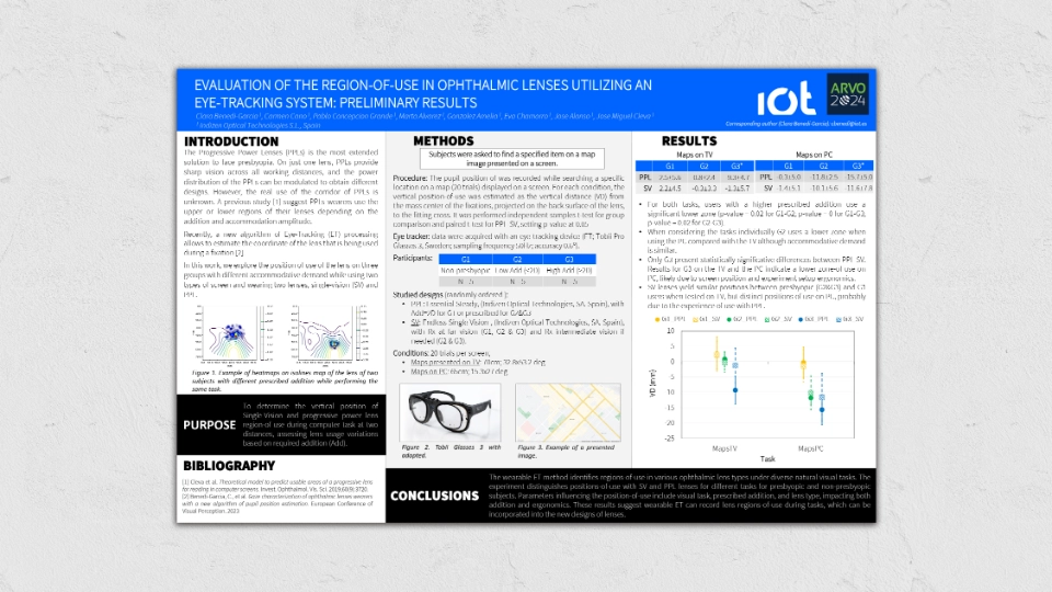 Mapping Vision with Eye-Tracking: Poster